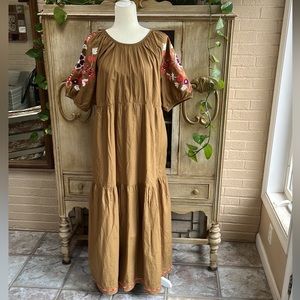 Anthropologie Letmebe Maxi Dress